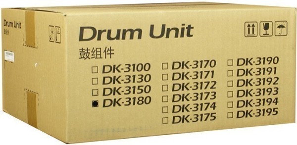 Фотобарабан Kyocera DK-3180 (302V393020) оригинальный для принтеров Kyocera ECOSYS M3145idn/ M3645idn, 300000 стр.