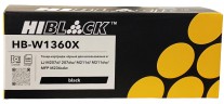 Картридж Hi-Black W1360X (HB-W1360X) (с чипом) для HP LaserJet M207d/ 207dw/ M211d/ M211dw/ MFP M236sdw, чёрный, увеличенный, 2,6K 