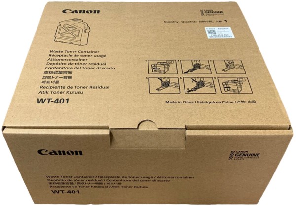Бункер отработанного тонера Canon WT-401 (FM0-4910-000) оригинальный для Canon imagePRESS C60/ C600/ C600i/ C700/ C800/ C65/ C650/ C750/ C850, 10000 стр.
