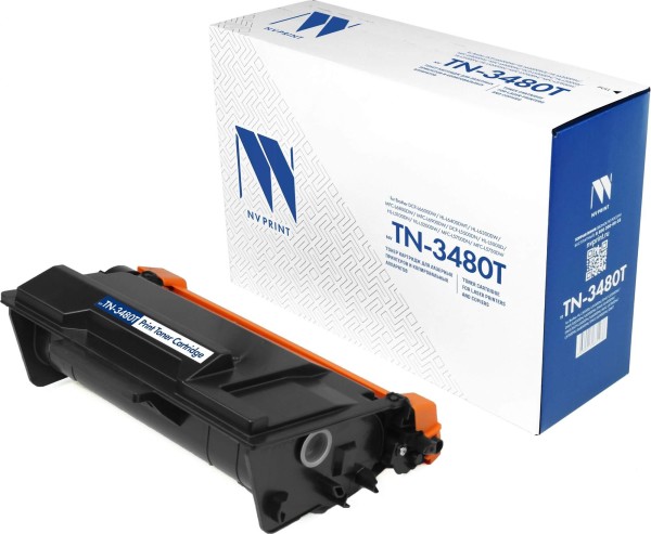 Картридж NVP совместимый TN-3480 (NV-TN3480T) для Brother HL-L5000D/ L5100DN/ L5100DNT/L5200DW/ L5200DWT/ L6250DN/ L6300DW/ L6300DWT/ L6400DW/ L6400DWT/ DCP-L5500DN/ L6600DW/ MFC-L5700DN/ L5750DW/ L6800DW/ L6800DWT/ L6900DW/ L6900DWT (8000k)