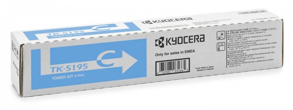 Картридж Kyocera TK-5195C (1T02R4CNL0) оригинальный для принтера Kyocera TASKalfa 306ci, cyan, 7000 страниц