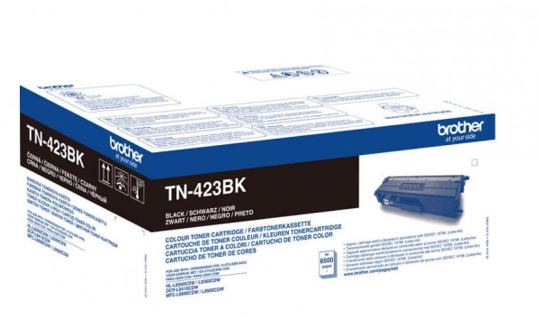 Картридж Brother TN-423Bk (TN423Bk) оригинальный для Brother HL-L8260CDW/ DCP-L8410CDW/ MFC-L8690CDW, black (6 500 стр.)