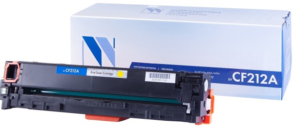 Картридж NV Print CF212A Yellow для принтеров HP LJ Pro M251/ M276 (1800k)