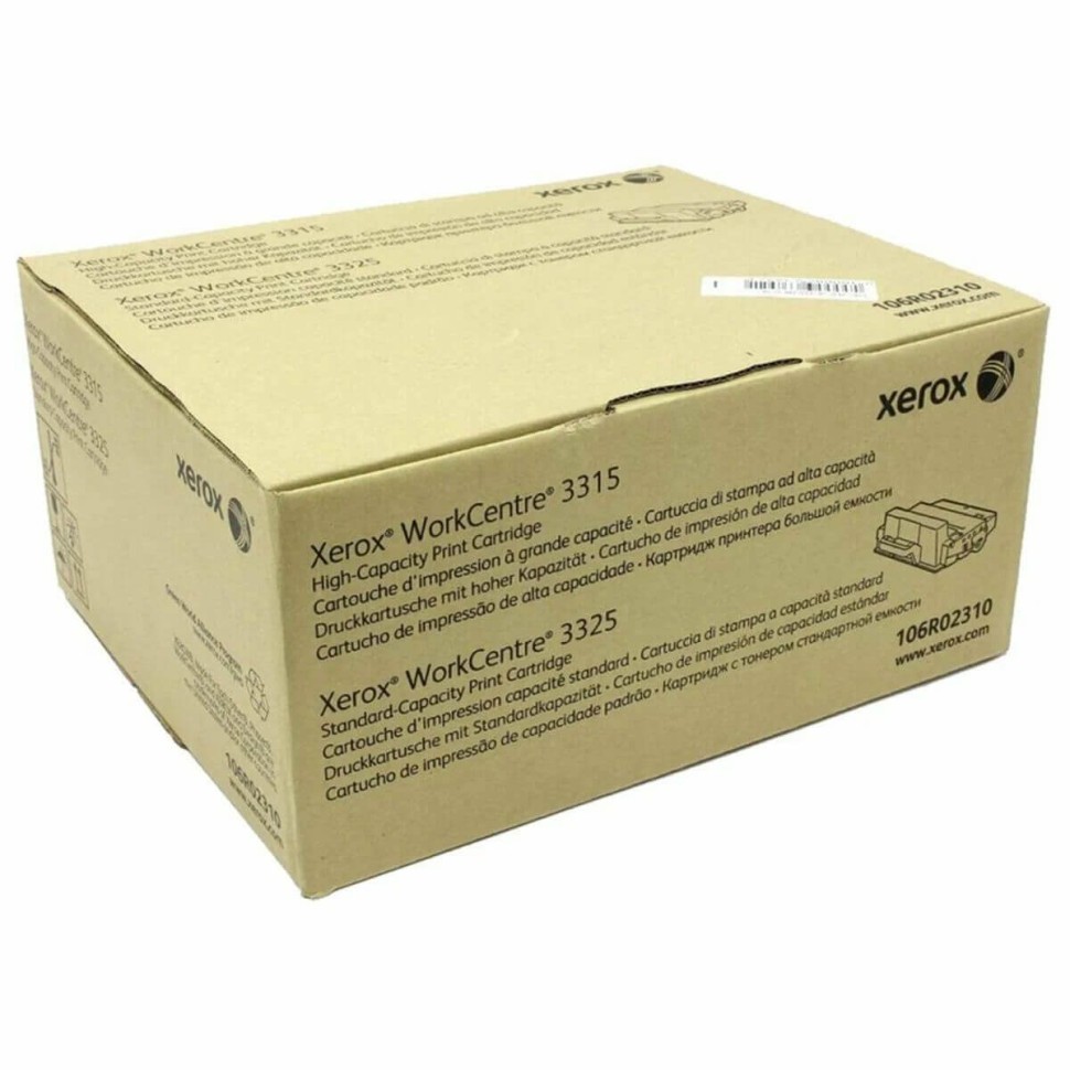 Картридж Xerox 106R02310 оригинальный для Xerox WorkCentre 3315/ 3325, чёрный, 5000 страниц