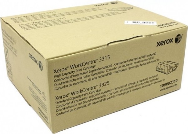 Картридж Xerox 106R02310 оригинальный для Xerox WorkCentre 3315/ 3325, black, увеличенный, (5000 страниц)