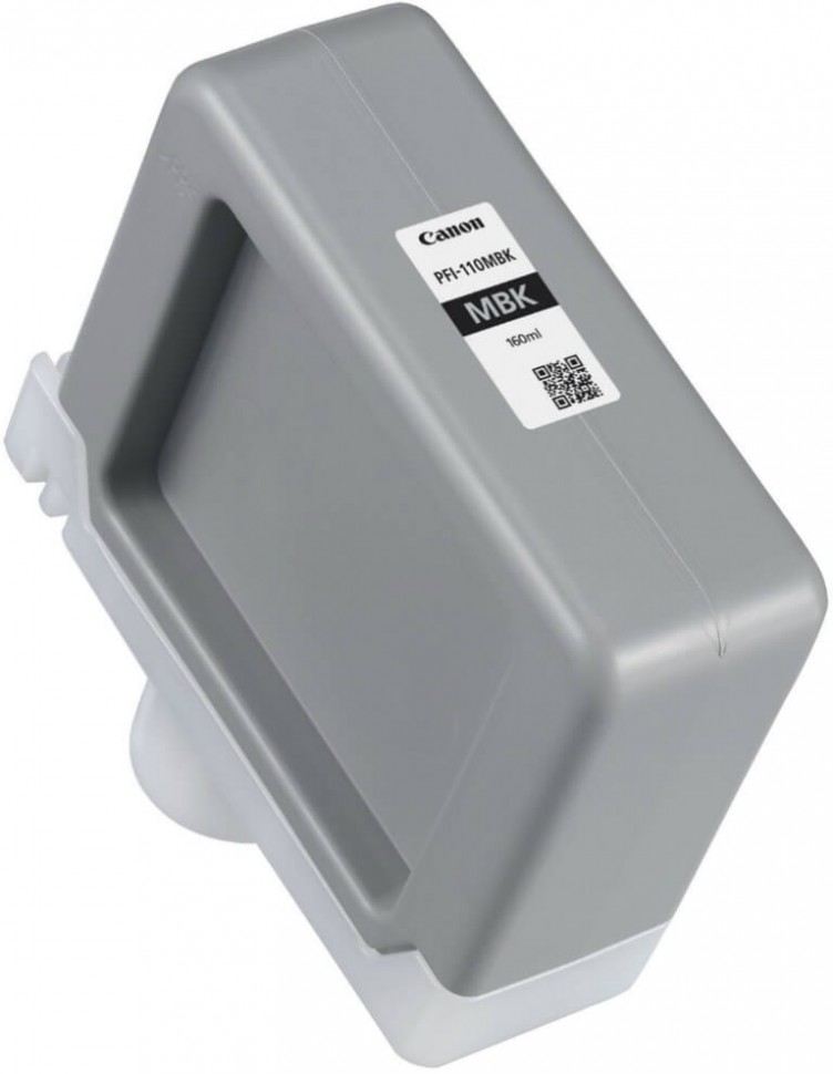 Картридж оригинальный Canon PFI-110 MBK 2363C001 для принтера Canon TX-2000/ 3000/ 4000, черный матовый, 160 мл