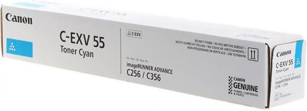 Картридж Canon C-EXV55C (2183C002)​  оригинальный для Canon imageRUNNER C256i/ C356i, голубой​, 18000 стр.​​