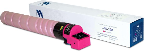 Картридж NV Print TN-328M (NV-TN-328M) для Konica-Minolta bizhub C250i/ C300i/ C360i, пурпурный, 28К