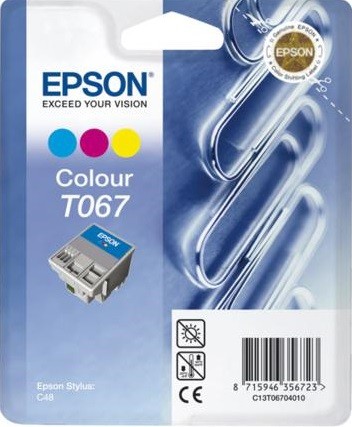 Картридж T067 C13T06704010 Epson ST C48 цв