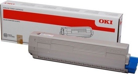 Картридж OKI (46490631/46490607) оригинальный для принтера OKI C532/ C542/ MC573/ MC563, голубой, 6000 стр.