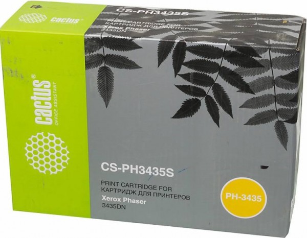 106R01414 Картридж Cactus CS-PH3435S для принтеров Xerox Phaser 3435 черный (4 000 стр.)