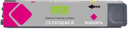 Картридж Cactus №973XL F6T82AE (CS-F6T82AE-R) Magenta для HP PageWide Pro 452dw/ Pro 477dw, пурпурный, увеличенный, 120мл