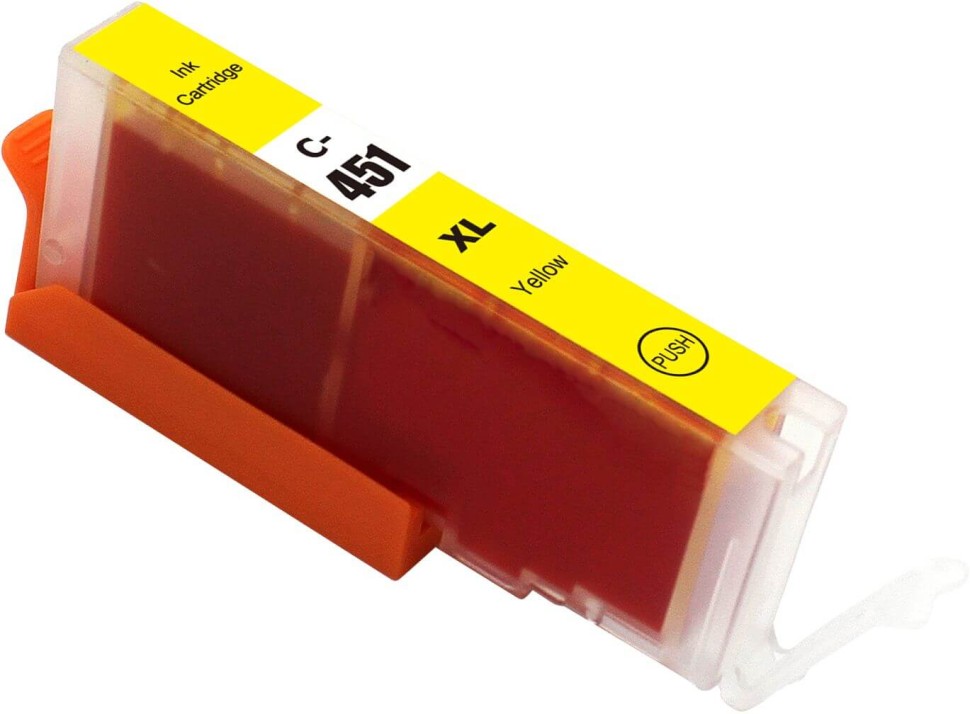 Картридж NV Print CLI-451XL (NV-6475B001) Yellow для Canon Pixma iP8740/ MG6340/ MG7140/ MG7540, жёлтый, 12мл