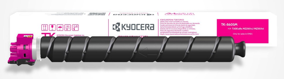 Картридж Kyocera TK-8605M (1T0C2MBNL1) Magenta оригинальный для Kyocera TASKalfa MZ2501ci/ MZ3501ci, пурпурный, увеличенный, 20000 страниц