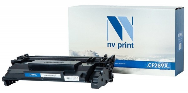 Тонер-Картридж NV Print CF289X (БЕЗ ЧИПА), (БЕЗ ГАРАНТИИ) для принтеров HP LaserJet M507/ M528, 10000 страниц