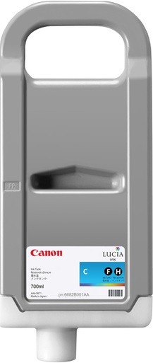 Картридж Canon PFI-707C 9822B001 оригинальный для Canon imagePROGRAF iPF830/ iPF840/ iPF850, голубой (cyan), 700 мл.