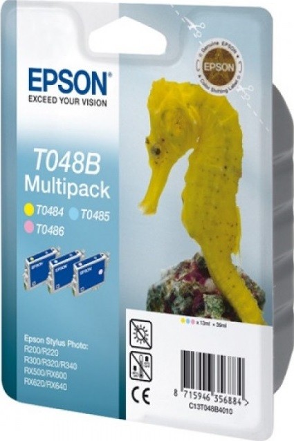C13T048B4010 Картридж Epson T048 Multi Pack (LC, LM, Y) triple (cons ink)