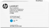 Картридж HP CF321A (653A) оригинальный для принтера HP Color LaserJet Enterprise M651/ M680dn/ M680f/ M680z Cyan, 16500 страниц
