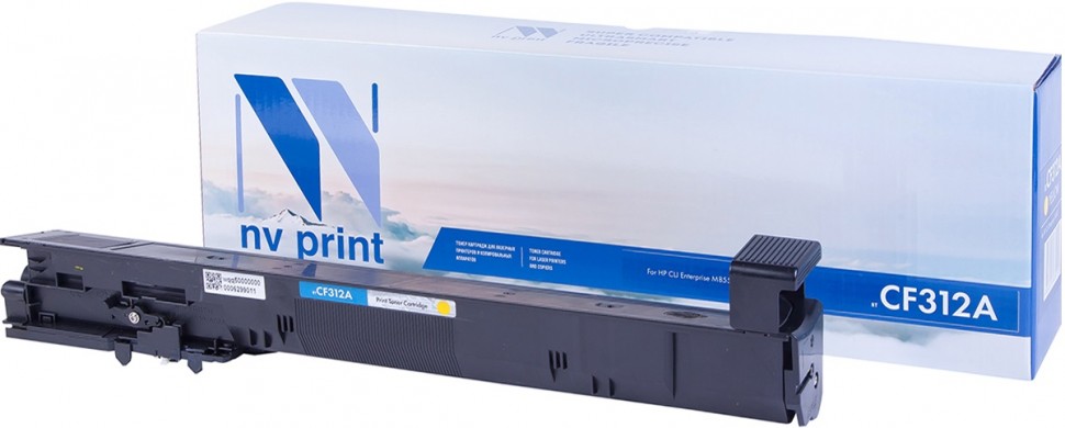 Картридж NV Print CF312A Yellow для принтеров HP LJ M855dn/ M855x/ M855x/ M855xh (31 500k)