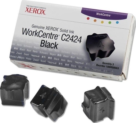 Картридж Xerox 108R00663 для Xerox RX WC C2424 black оригинальный увеличенный (2800 страниц)