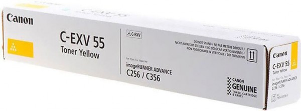 Картридж Canon C-EXV55Y (2185C002)​ ​оригинальный для Canon imageRUNNER C256i/ C356i, жёлтый​, 18000 стр.​​