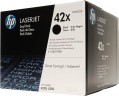 Картридж HP Q5942XD (42X) оригинальный для принтера HP LaserJet 4240/ 4240n/ 4250/ 4250n/ 4250tn/ 4250dtn/ 4250dtnsl/ 4350/ 4350n/ 4350tn/ 4350dtn/ 4350dtns black, двойная упаковка 2*20000 страниц