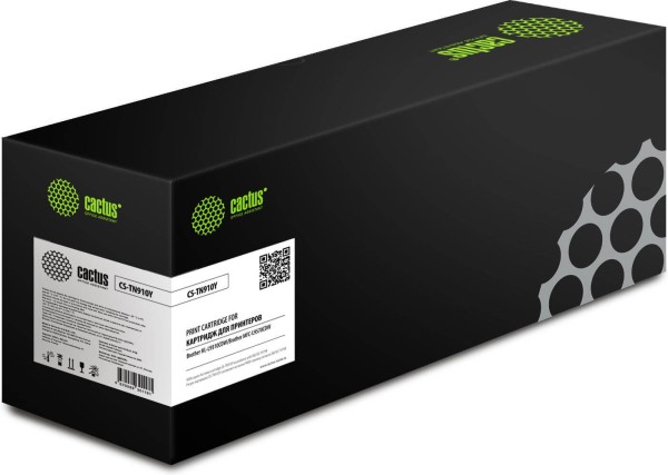 Картридж Cactus TN-910Y (CS-TN910Y) Yellow для Brother HL-L9310CDW/ MFC-L9570CDW, жёлтый, 9000 стр.