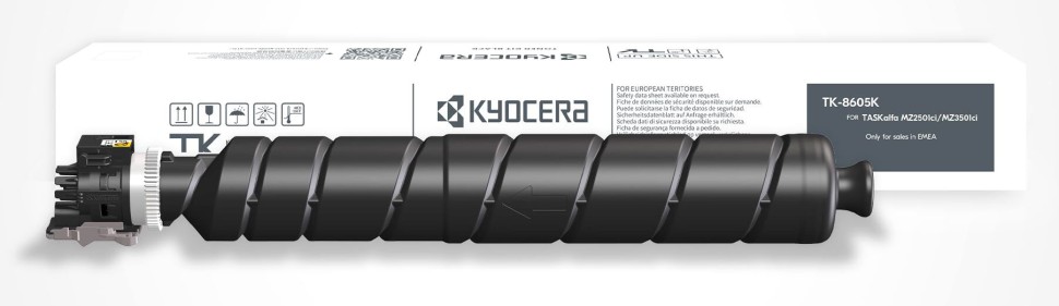 Картридж Kyocera TK-8605K (1T0C2M0NL1) Black оригинальный для Kyocera TASKalfa MZ2501ci/ MZ3501ci, чёрный, увеличенный, 30000 страниц