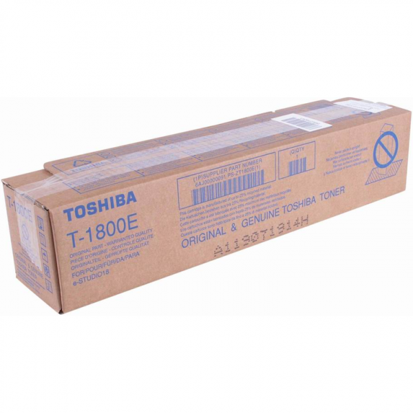 Картридж Toshiba T-1800E (6AJ00000091) оригинальный для Toshiba E-Studio 18, увеличенный, 22700 стр.
