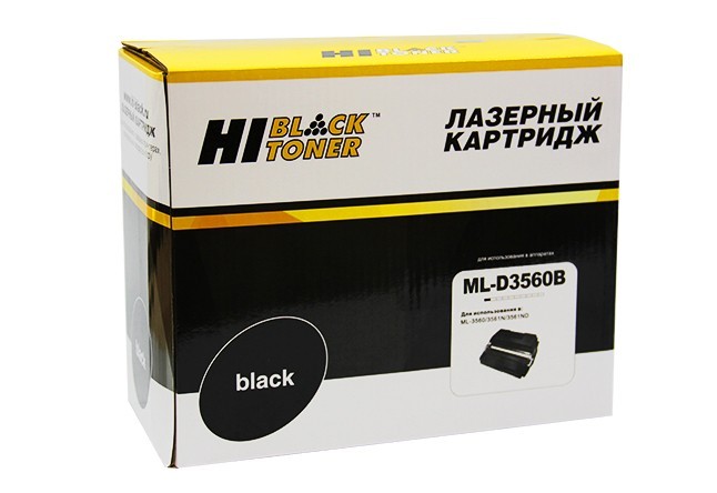 Картридж Hi-Black (HB-ML-3560D) для Samsung ML-3560/ 3561N/ 3561ND, черный, 12000 страниц