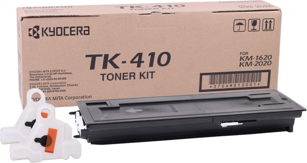 Картридж Kyocera TK-410 (370AM010) оригинальный для принтера Kyocera KM-1620/KM-1635/KM-1650/KM-2020/KM-2035/KM-2050 black, 15 000 страниц