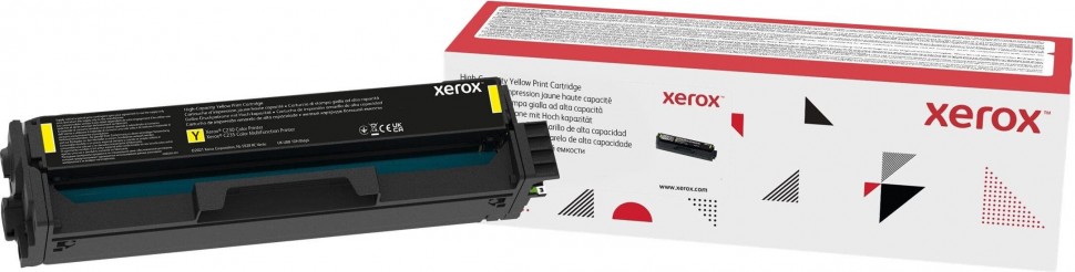 Картридж Xerox 006R04390 оригинальный для Xerox C230/ C235, жёлтый, 1500 стр.