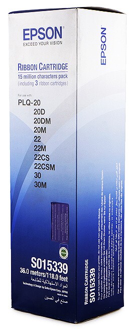 S015339BA/ C13S015339BA Набор картриджей Epson оригинальный для Epson PLQ-20/ PLQ-20M/ PLQ-20D/ PLQ-20DM/ PLQ-22/ PLQ-22M/ PLQ-22CS/ PLQ-22CSM/ PLQ-30/ PLQ-30M, 3 шт.*5 мл. знаков