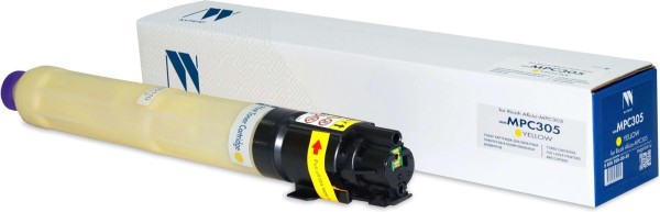 Картридж NV Print Type MPC305 (NV-MPC305Y) для Ricoh Aficio MP C305/ C305SP/ C305SPF, жёлтый, 4000 стр.