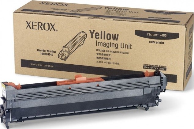 Фотобарабан Xerox 108R00649 оригинальный для Xerox Phaser 7400, yellow, (30000 страниц)