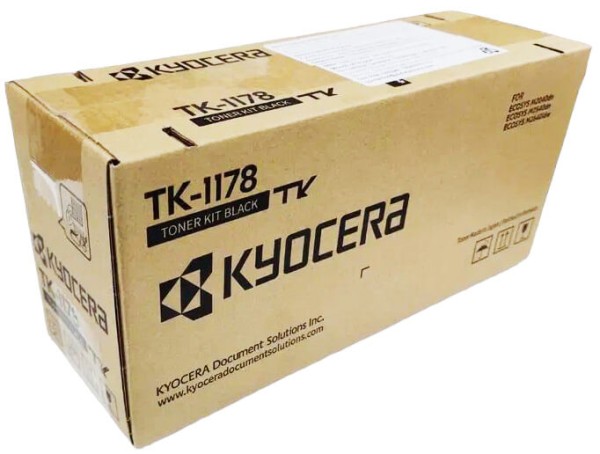 Картридж Kyocera TK-1178 Asia (1T02S50AX0) оригинальный для Kyocera ECOSYS M2040dn, M2540dn, M2640idw, чёрный, 7200 стр.