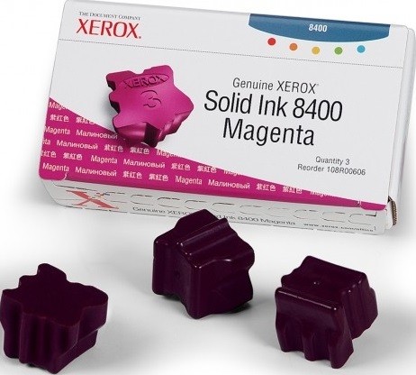 Картридж Xerox 108R00606 для Xerox Phaser 8400 purple оригинальный увеличенный (5000 страниц)