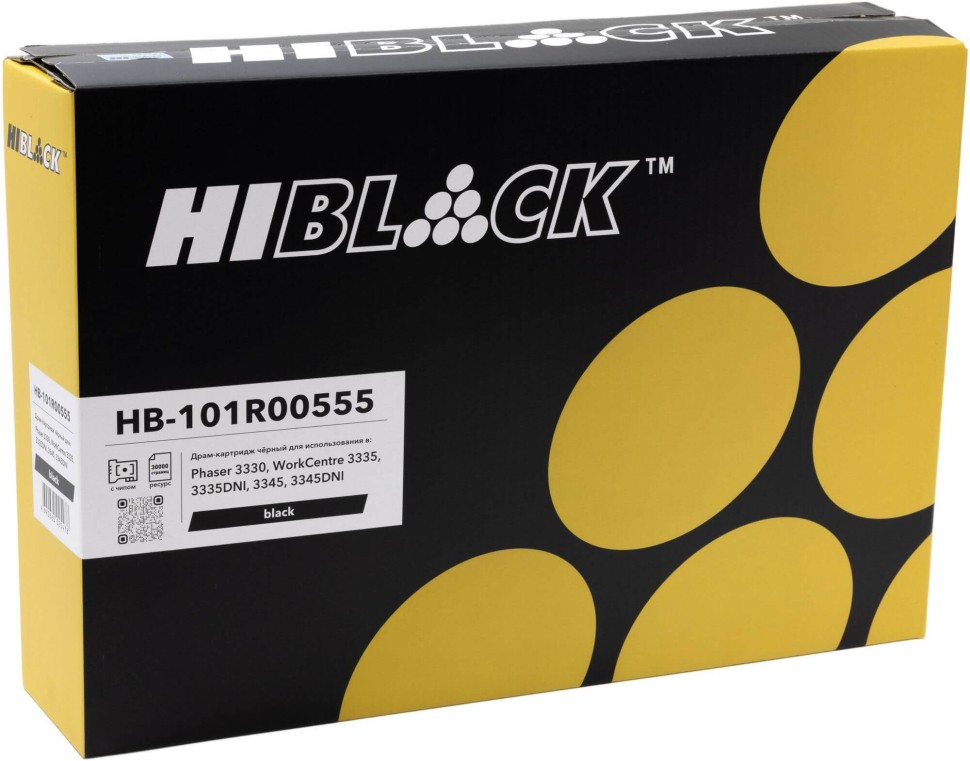 Драм-юнит Hi-Black 101R00555 (HB-101R00555) для Xerox Phaser 3330/ WorkCentre 3335/ 3345, 30К