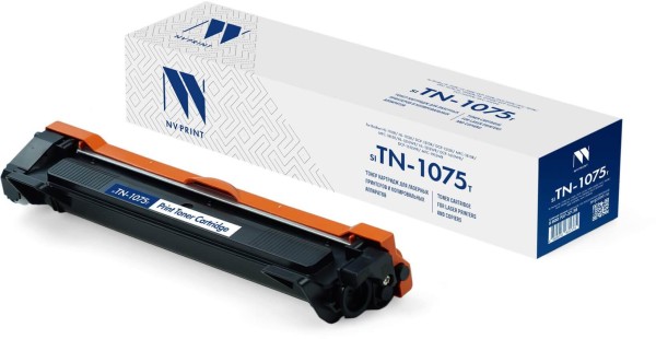 Картридж NV Print TN-1075 (NV-TN-1075T) для Brother HL-1110R/ 1210WR, DCP-1510R/ 1610WR/ 1612WR, MFC-1810R/ 1912WR, 1000 стр.