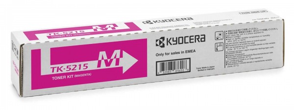 Картридж Kyocera TK-5215M (1T02R6BNL0) оригинальный для принтера Kyocera TASKalfa 406ci, magenta, 15000 страниц