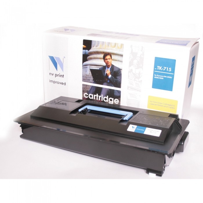 Картридж NVP совместимый Kyocera TK-715 для KM 3050/4050/5050 (34000k)