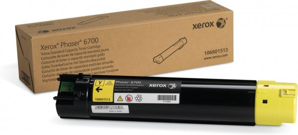 Картридж Xerox 106R01513 оригинальный для Xerox Phaser 6700, yellow, (5000 страниц)
