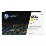 Картридж HP CF322A (653A) оригинальный для принтера HP Color LaserJet Enterprise M651/ M680dn/ M680f/ M680z Yellow, 16500 страниц
