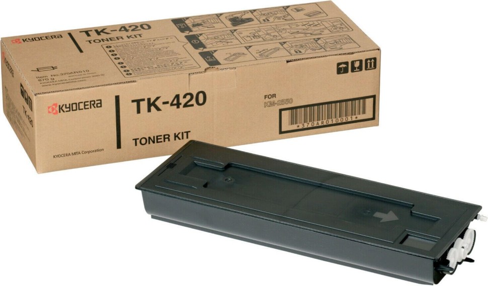 Картридж Kyocera TK-420 (370AR010) оригинальный для принтера Kyocera KM-2550, 15000 страниц