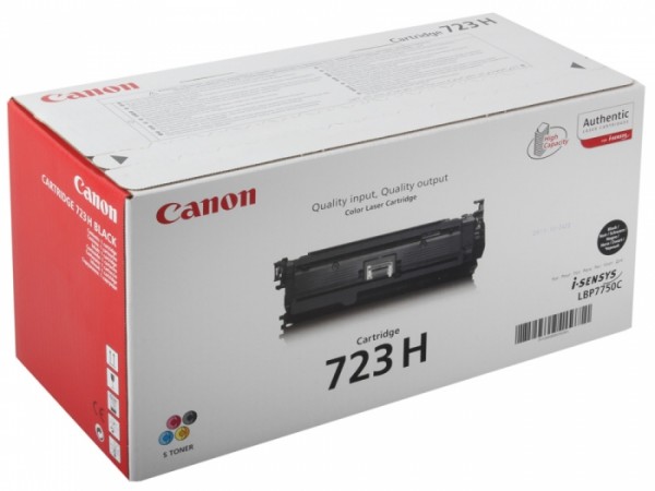 Canon 723BK H 2645B002 оригинальный картридж для принтера Canon i-SENSYS LBP-7750Cdn увеличенный black 10000 страниц