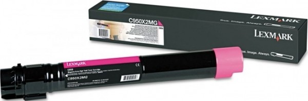 Картридж Lexmark C9502MG оригинальный для Lexmark C950, magenta, 22000 стр.
