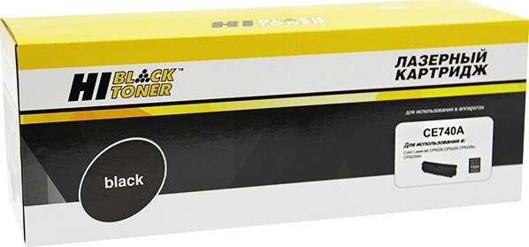 Картридж Hi-Black (HB-CE740A) для HP CLJ CP5220/ 5225/ 5225n/ 5225dn, Bk, 7K