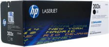 Картридж HP CF540X (203X) оригинальный для принтера HP Color LaserJet Pro M254/ M280/ M281 чёрный, 3200 страниц