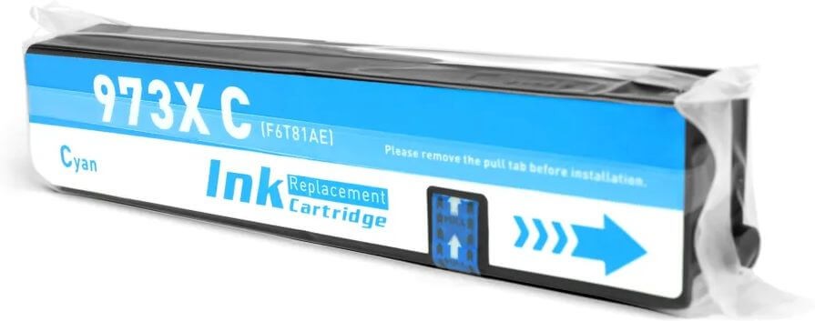 Картридж NV Print 973X (NV-F6T81AE) Cyan для HP PageWide Pro 352dw/ 377dw, голубой, 7000 стр