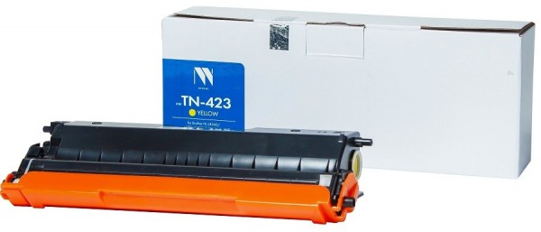Картридж NV Print TN-423 Yellow для принтеров Brother HL-L8260/ MFC-L8690/ DCP-L8410, 4000 страниц